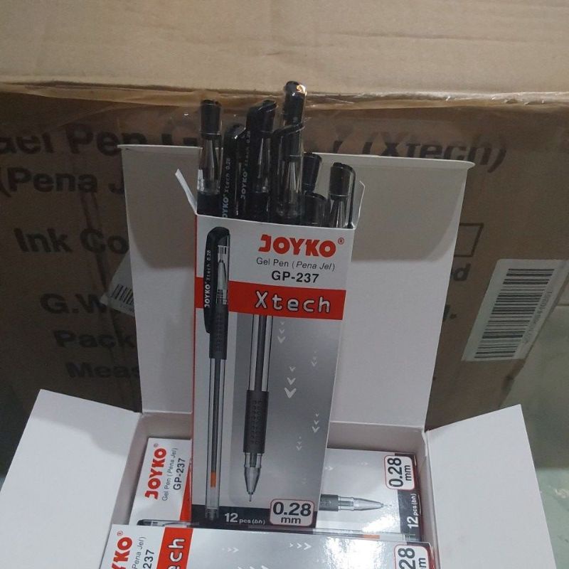 

Joyko xtech 0.28mm warna hitam GP-237 (harga satuan /pcs)
