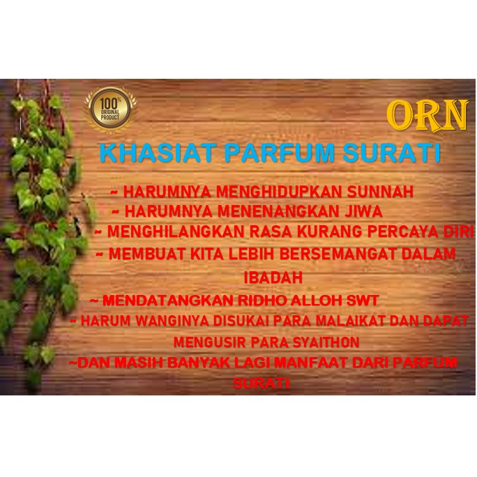 Parfum Al Kahfi By Surati Khas Timur Tengah Original [Beli 1 Gratis 1] | [ Non Alkohol &amp; Request Aroma ]