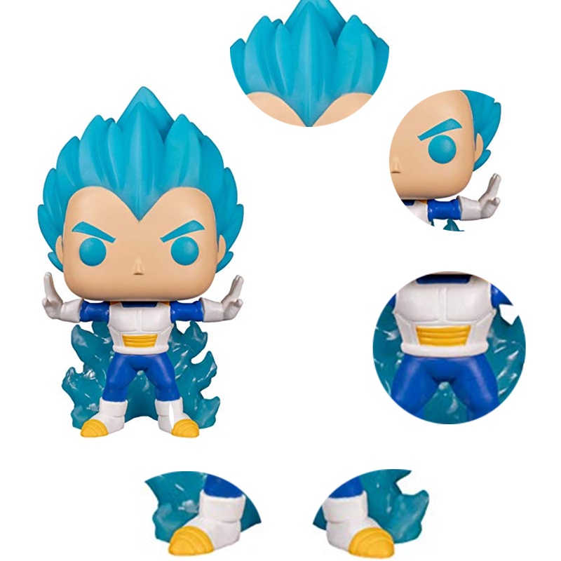 Bola Vegeta Dragon Z Powering Up Glow In The Dark Funko Pop Figure Model Vinyl
