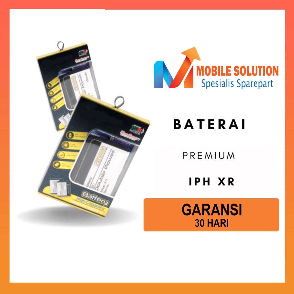 Grosir  Baterai Premium IPH XR / Baterai IPH XR Garansi 1 Bulan + Packing