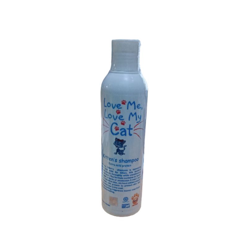 shampo kitten LOVE ME, LOVE MY CAT raid all shampo anak kucing 200ml