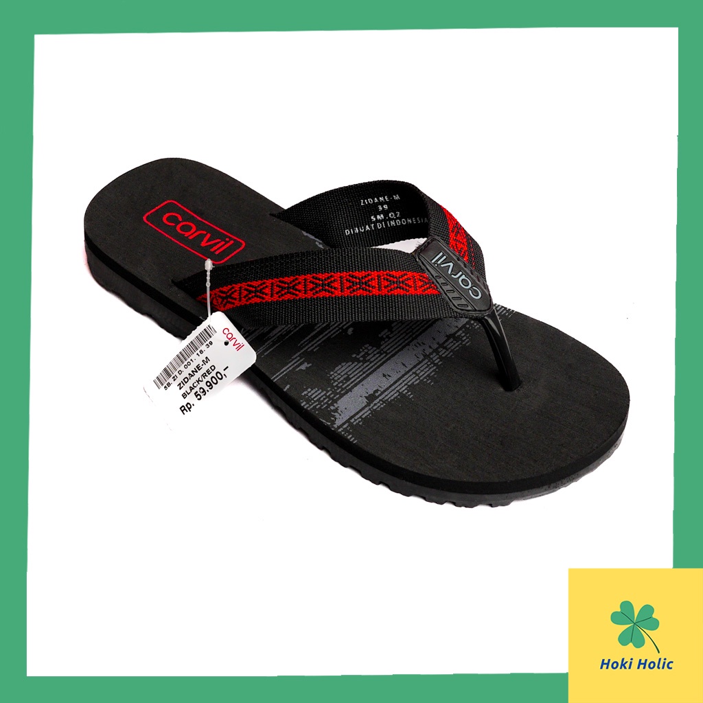 Carvil Ligero Sandal Jepit Pria - Sandal Pria Carvil Original Anti Air