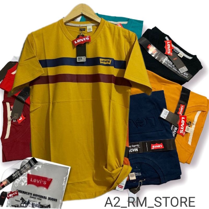 baju kaos pria model terbaru katun 24$ casual made in philippines