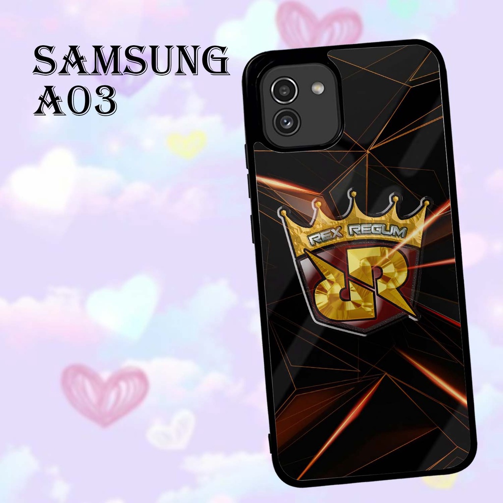 Case Kilau Samsung A03 | Casing Hp Glossy | Motif RRQ