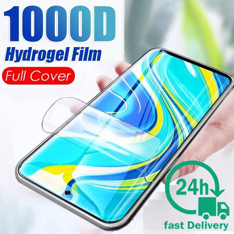 1-3pcs Film Hydrogel Pelindung Layar Full Cover Untuk OPPO F7 R7 R7s R9 R9s R11 R11s R15 Plus