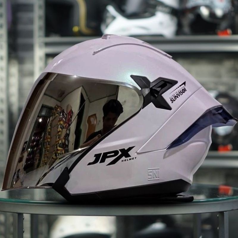 COD KACA FLAT VISOR IRIDIUM PNP ALV ULTRON KYT NFJ &amp; JPX NOVA X (ORIGINAL NORISK/NFJ)
