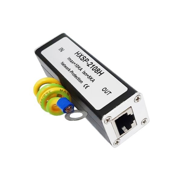 Ethernet Surge Lightning Protection Device LAN RJ-45 Pengaman Petir