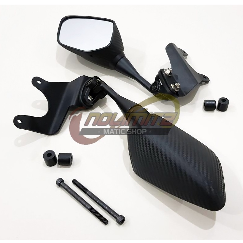 Spion Fairing Carbon Breket Windshield Model Serpo Yamaha XMAX 250