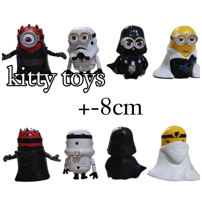 ACTION FIGURE STARWARS SET 6PCS