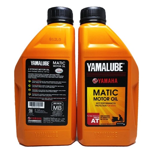 Oli Motor Yamalube Matic 800ML SAE 20W-40 Oil Mesin 800ml