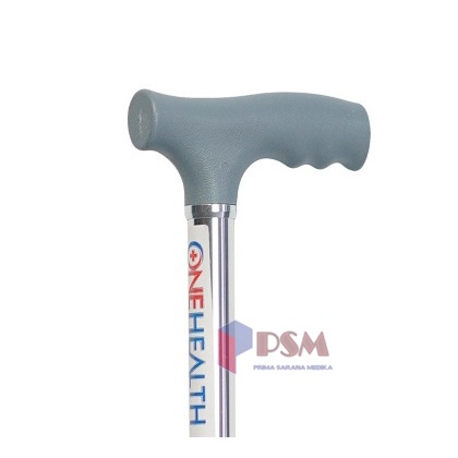 Tongkat Kaki 1 / Kruk / Alat Bantu Jalan Walking Stick Satu Orang Tua