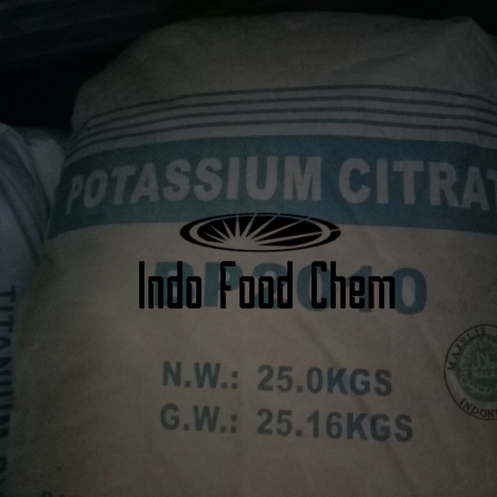 

POTASSIUM CITRATE 1,000GR FOOD GRADE