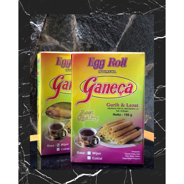 

EGG ROLL GANECA / OLEH-OLEH MAKANAN RINGAN MURAH MERIAH KHAS WIROSARI PURWODADI