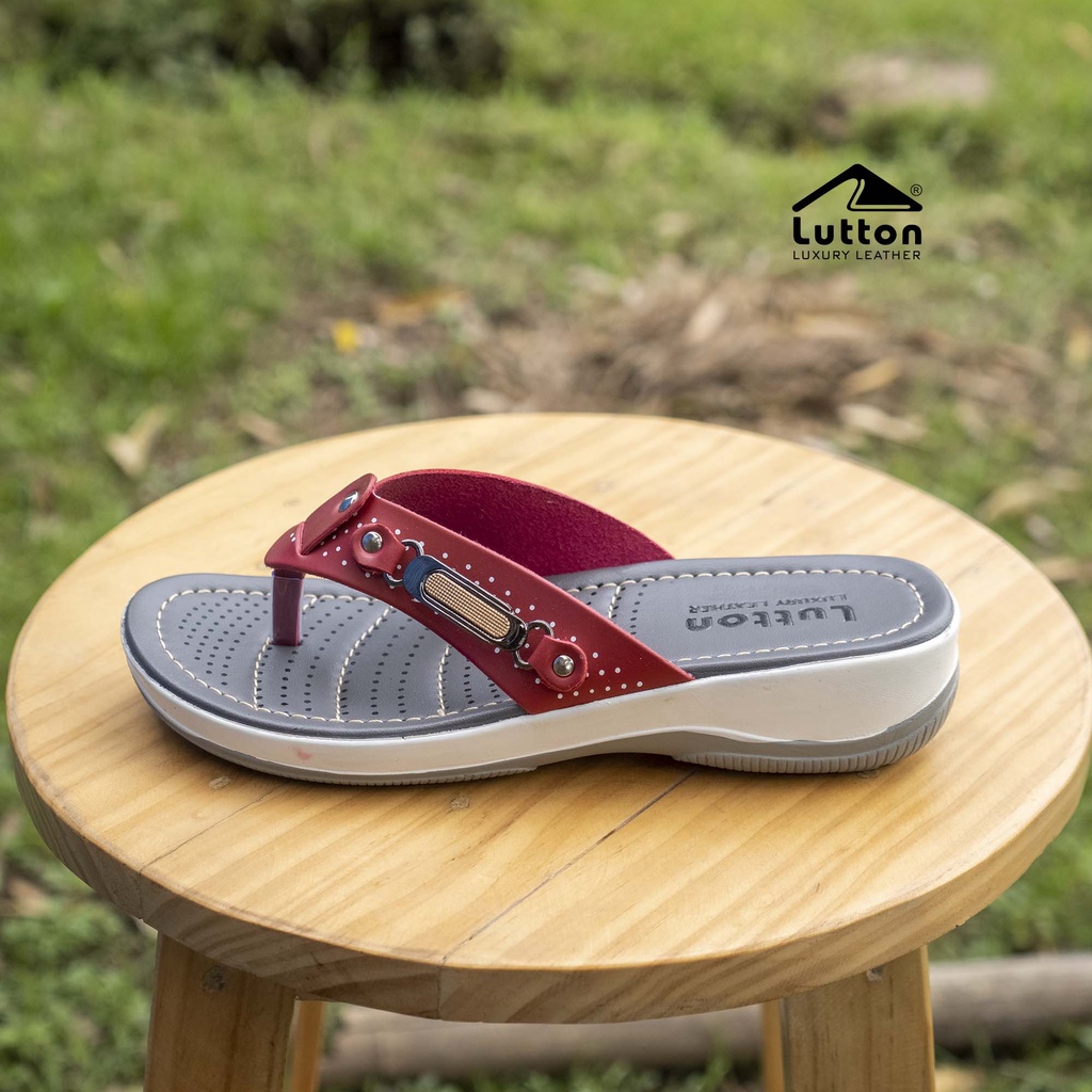 Sandal Wanita Lutton Motif bintik size 37-40 - GISEL 01