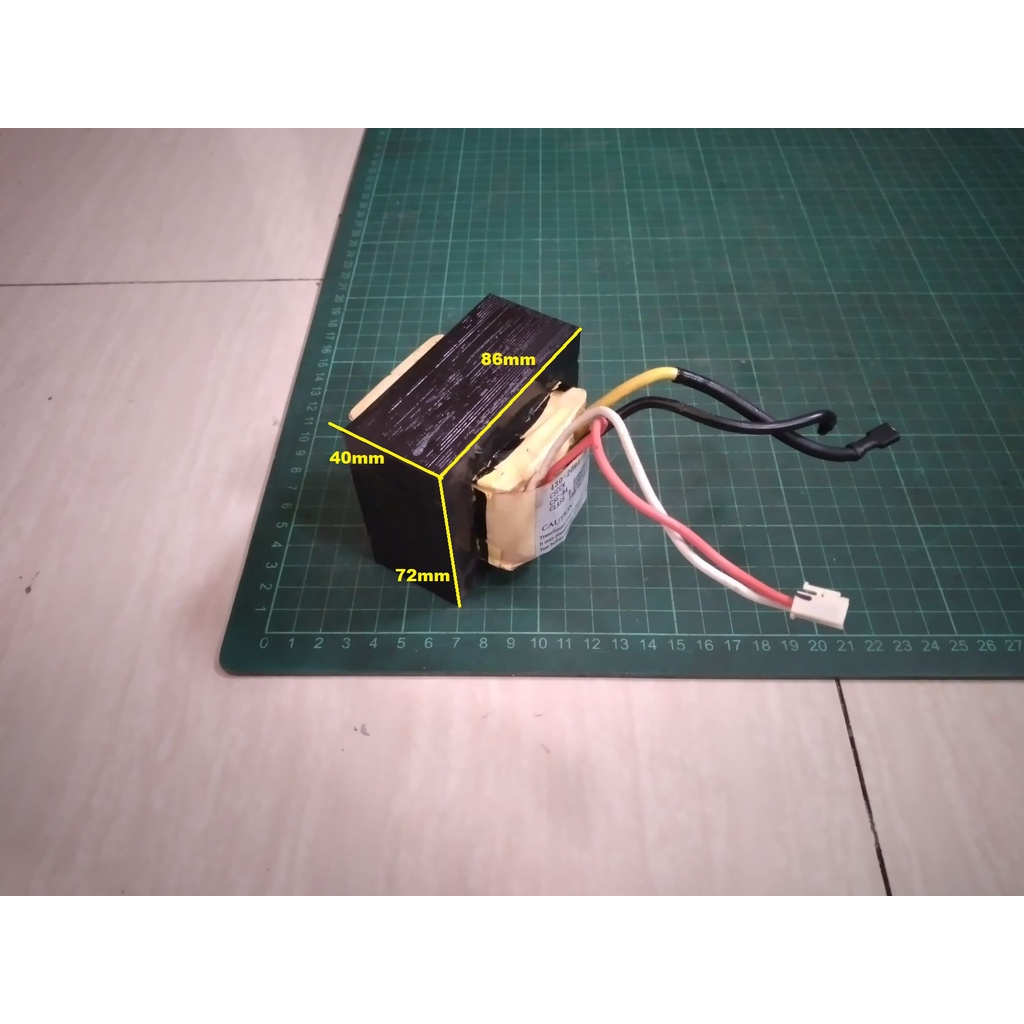 Trafo bekas UPS APC output 8V kondisi bekas normal