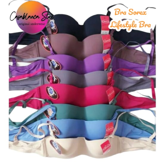 Bra Sorex Lifestyle Bra 267 / Bra Anti Nyeplak / Bra Seamless Kawat Kait 2