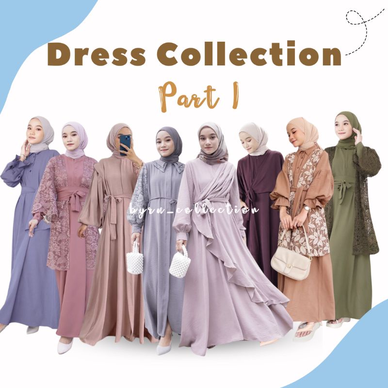 DRESS COLLECTION PART 1| GAUN PESTA BUSUI FRIENDLY||QUINZY SET |OBI SET|DANIZA|RALINE