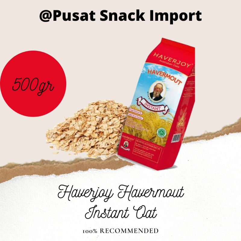 

Haverjoy Havermout Instant Oat 500gram/Australian Oat