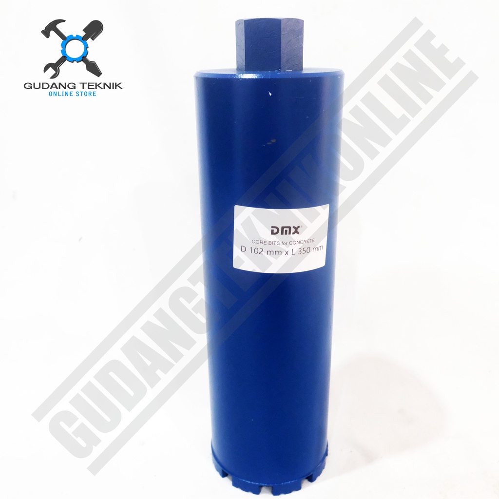 Mata Bor Pelubang Beton 4&quot; 5&quot; 102x370mm 127x370mm DMX / Mata Diamond Coring 4 Inch 5 Inch Core Drill - Mata Bor Beton Coran DMX