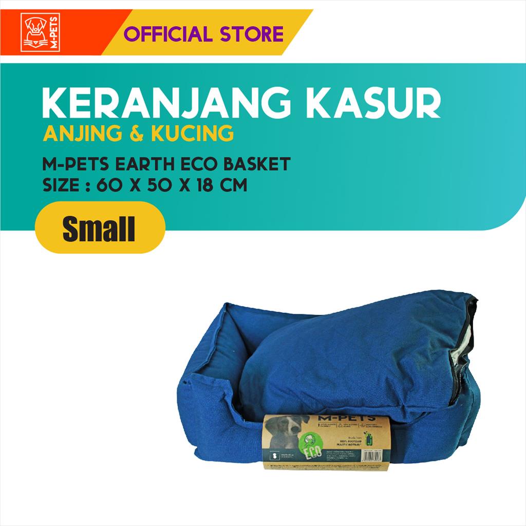 M-Pets Earth Eco Basket Size S / Kasur Tempat Tidur Kucing Anjing