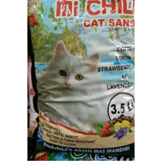 Pasir Mi Chio 3.5 liter wangi dan menggumpal