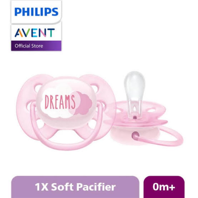 Avent Soother Soft 0-6m / Empeng Bayi / Empeng Philips