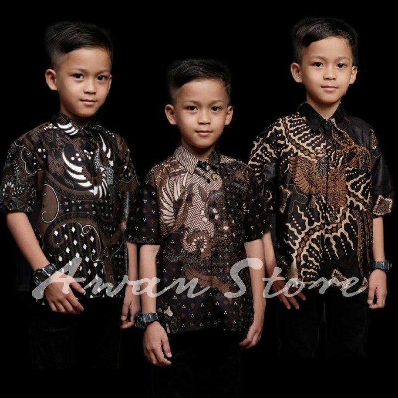 BATIK ANAK WARNA HITAM TERBARU BATIK ANAK COWOK M L XL//KEMEJA BATIK ANAK COWOK//BAJU BATIK ANAK COWOK//BATIK ANAK LAKI LAKI