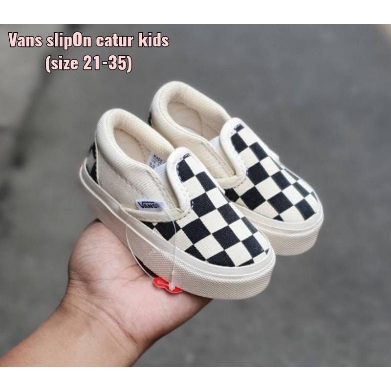 Vans anak Vans slipon anak terbaru Vans slipon catur