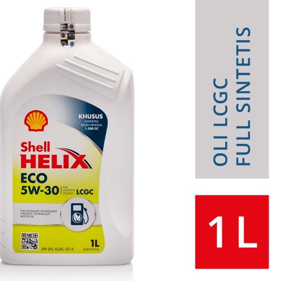 Oli Mesin Mobil LCGC Shell Helix ECO 5W-30 (1L)