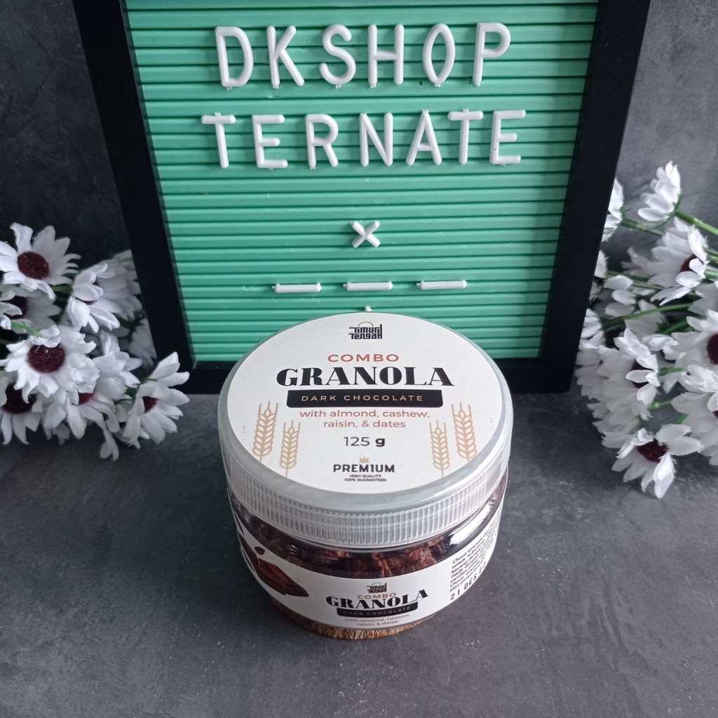 

Sereal Makanan Sehat Combo Granola 125gr Timur Tengah