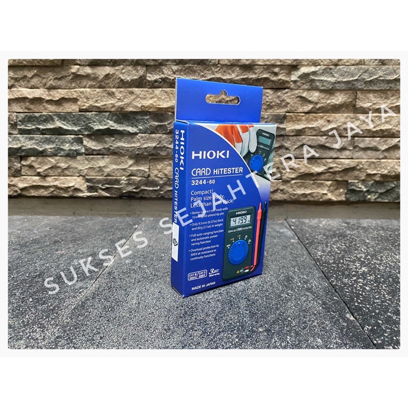 Multitester pocket digital Hioki 3244-60