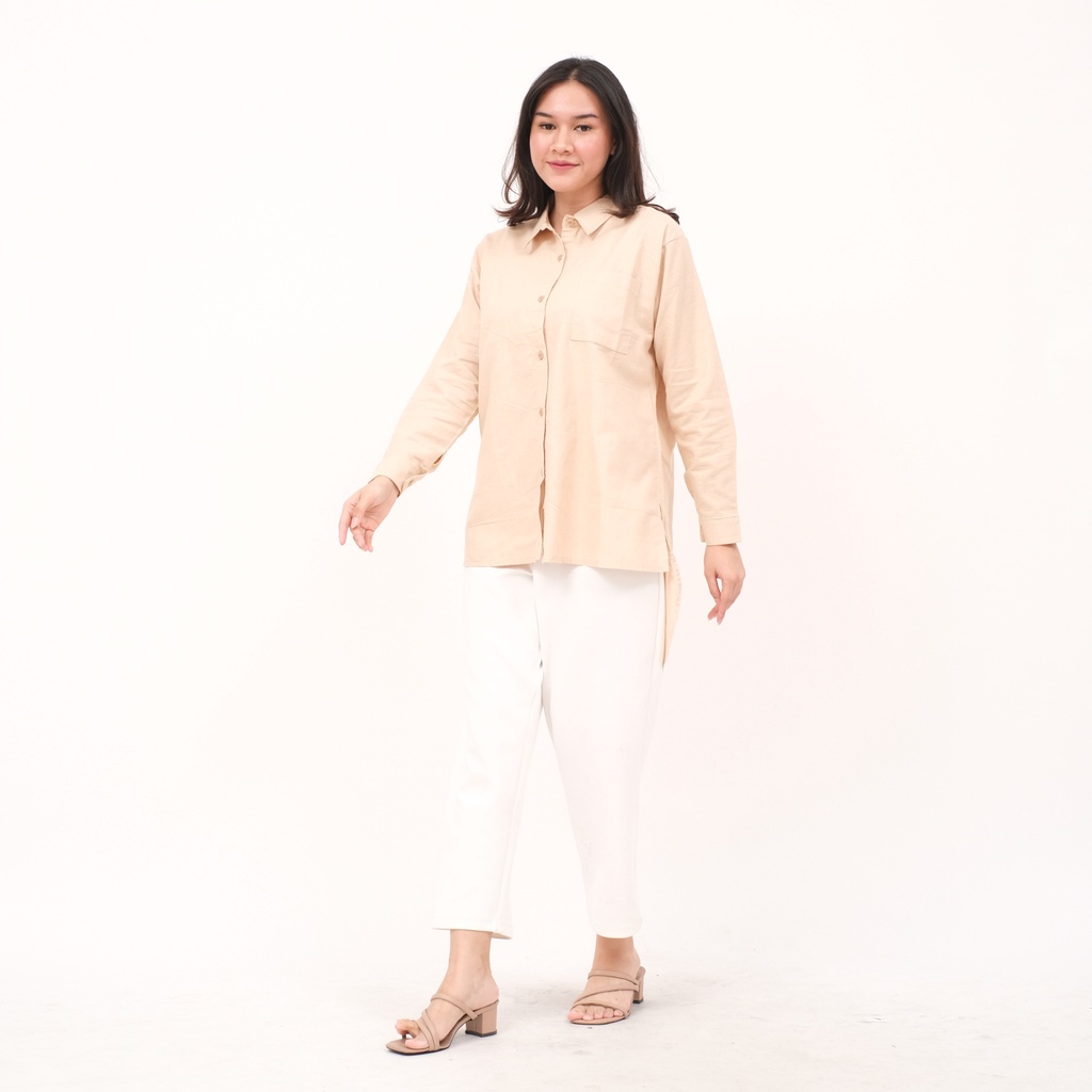 FASHFLOW - Bayle Linen Shirt | Kemeja Linen