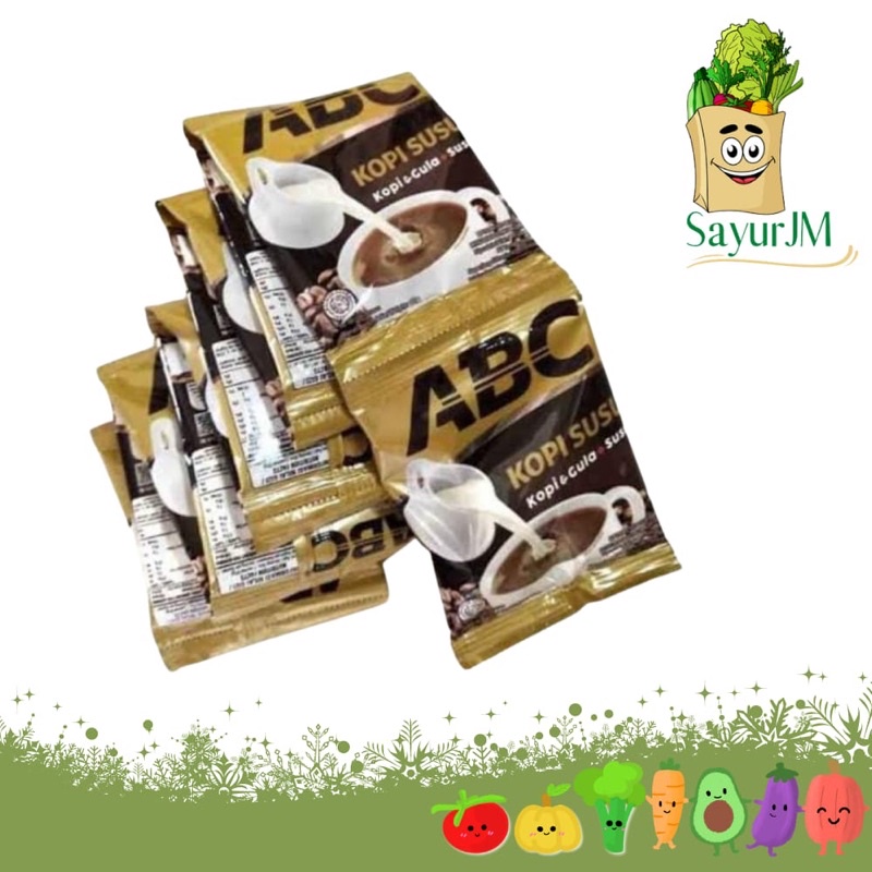 

SayurJM - Kopi Susu Abc 10 Sachet