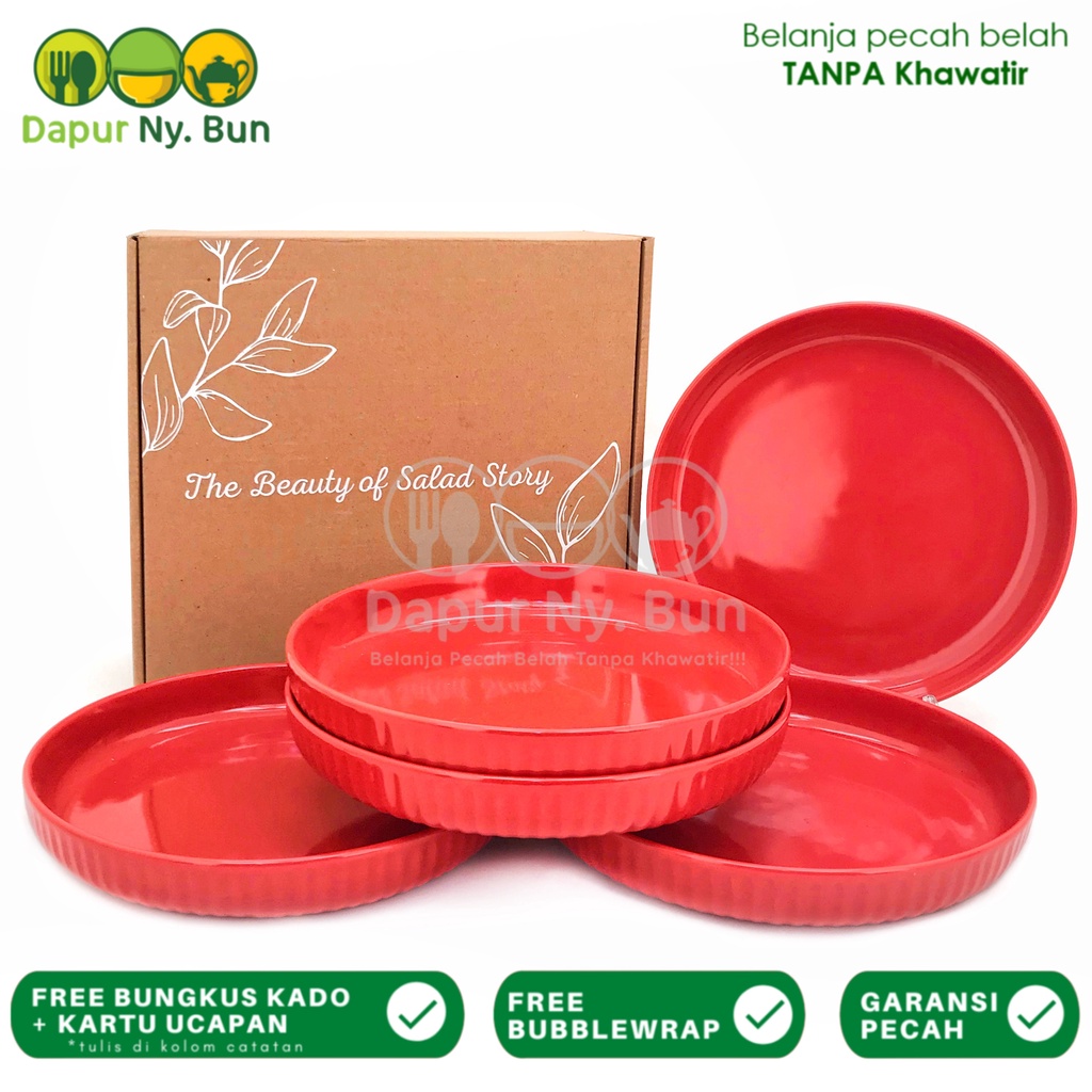 Gift Box Salad Plate / Hampers Tableware Set / Salad Story