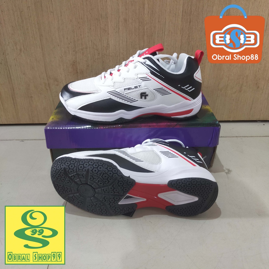 SEPATU BADMINTON FELET BS 961 963 968 ORIGINAL
