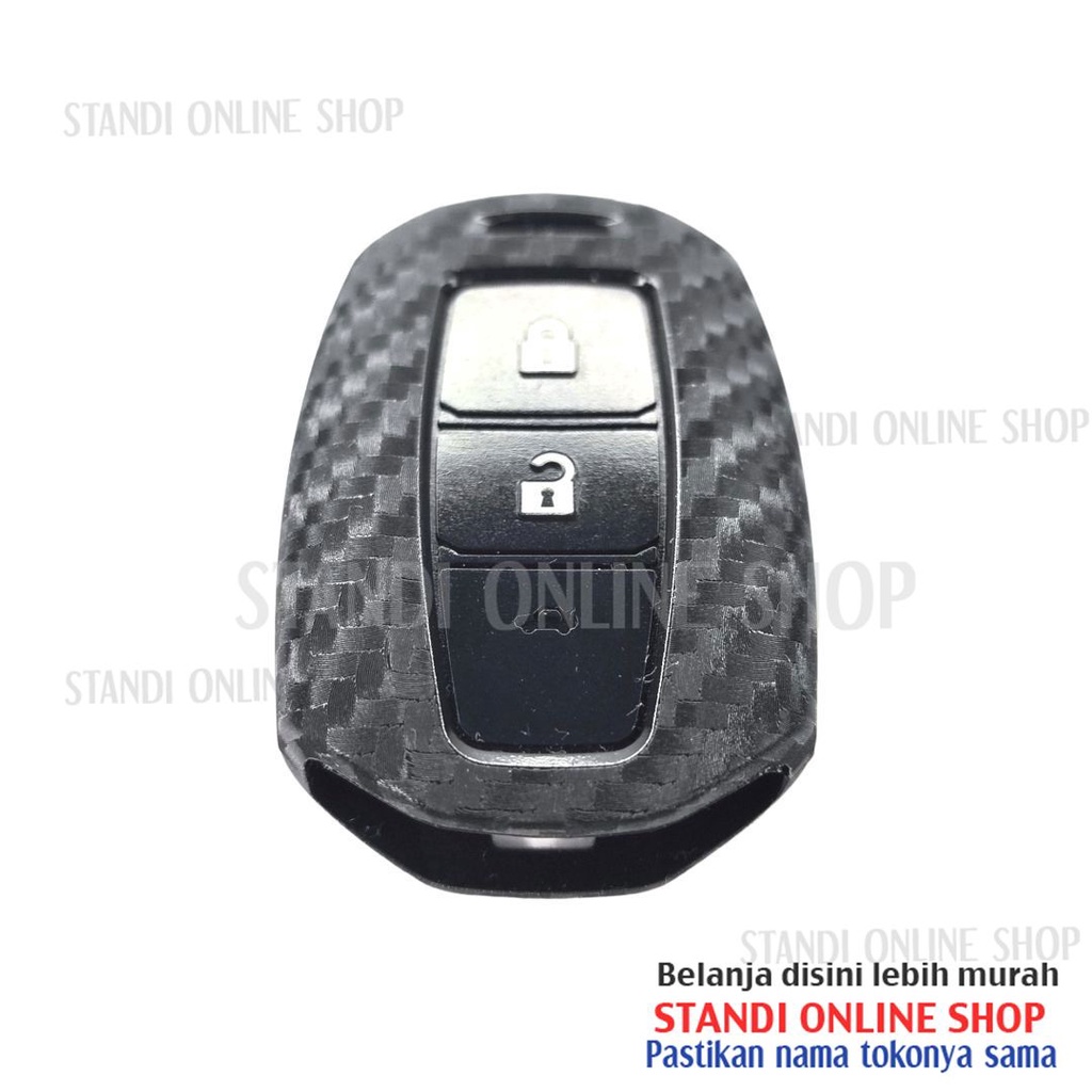 Sarung Kunci Silikon Remote Cover Carbon Smartkey Hyundai Palisade