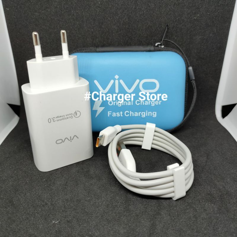 Charger Vivo Y30 Y30i Y50 X30 X50 X30 Pro X50 Pro ORIGINAL 100% Fast Charging Type C