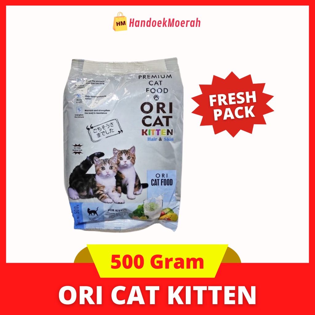 (Freshpack) Makanan Anak Kucing Kering ORI CAT Kitten 800 Gram / Dry Cat Food Murah