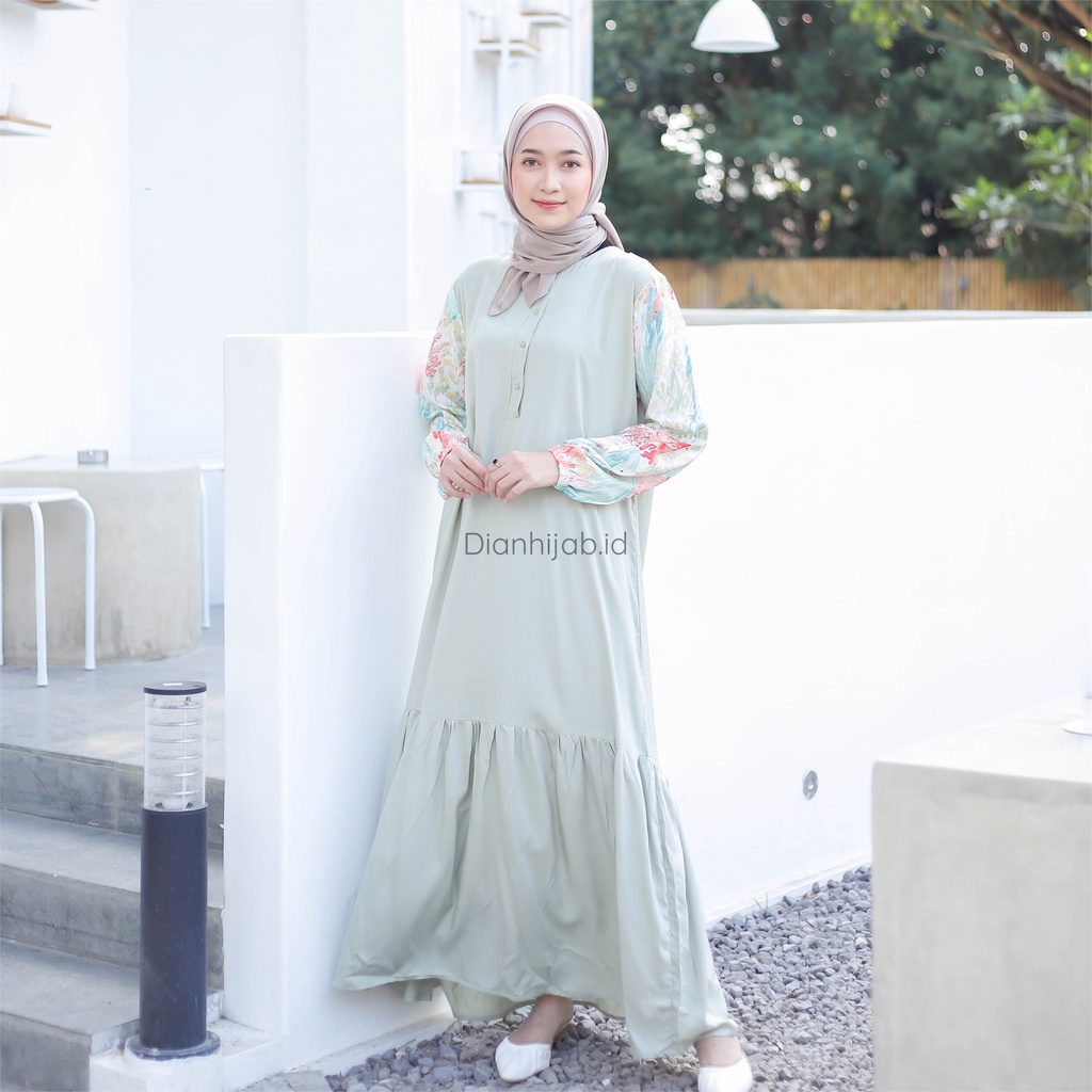 Gamis Dewasa Homey Dress Shabrina Series By Dianhijab.id - Bahan Rayon Viscose Premium Gamis Dewasa Luxury Gamis Pengajian Adem Nyaman Dipakai - Bisa COD