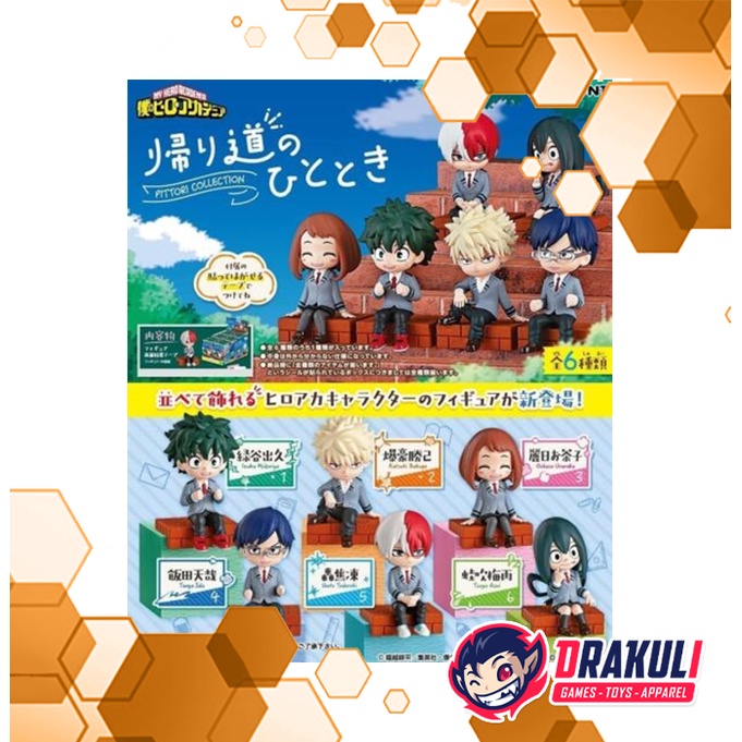 Toys Re-Ment My Hero Academia Pittori Collection (Set Of 6)