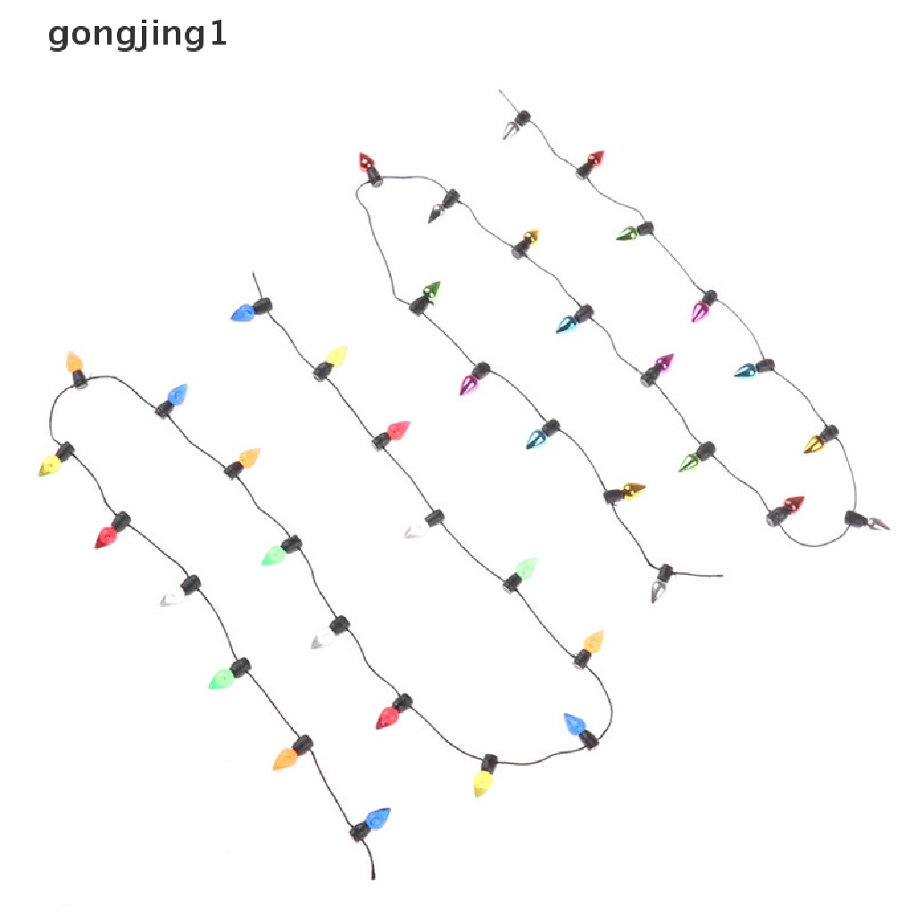 Ggg Mainan Miniatur Lampu String 0.5m 1 / 12 Bahan Plastik Untuk Dekorasi Rumah Boneka
