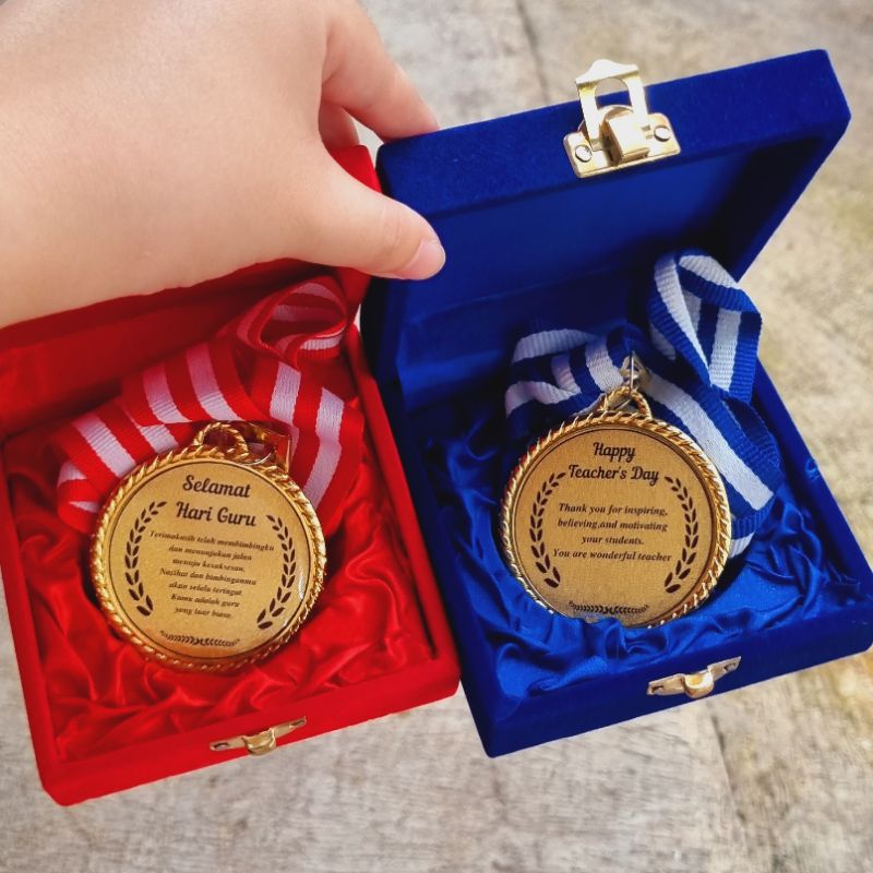 Medali Guru / Kado Guru / Hadiah Teacher Day