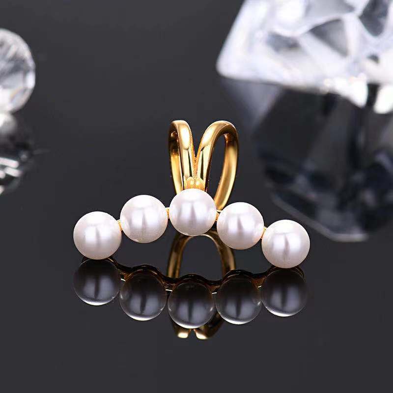 COD✨1PCS Klip Telinga berbentuk U Mutiara High-end Tanpa Desain Niche Sederhana Wanita Tindik- cl