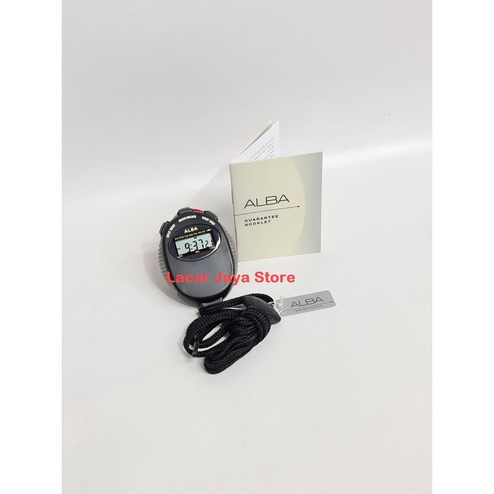 Stopwatch Alba / Pengukur Waktu ALBA SW01 Original