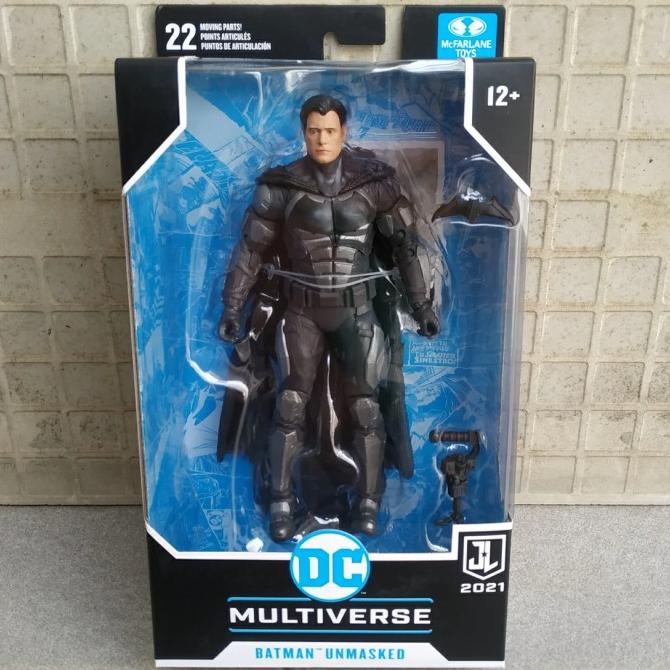 MCFARLANE DC MULTIVERSE JUSTICE LEAGUE BATMAN UNMASKED BRUCE WAYNE