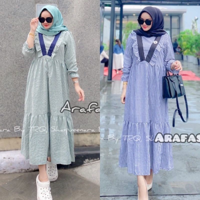 SHAQUENARA MIDI DRESS//TASYA MIDI DRESS//MIDI SALUR SHAQUENARA//MIDI TERBARU