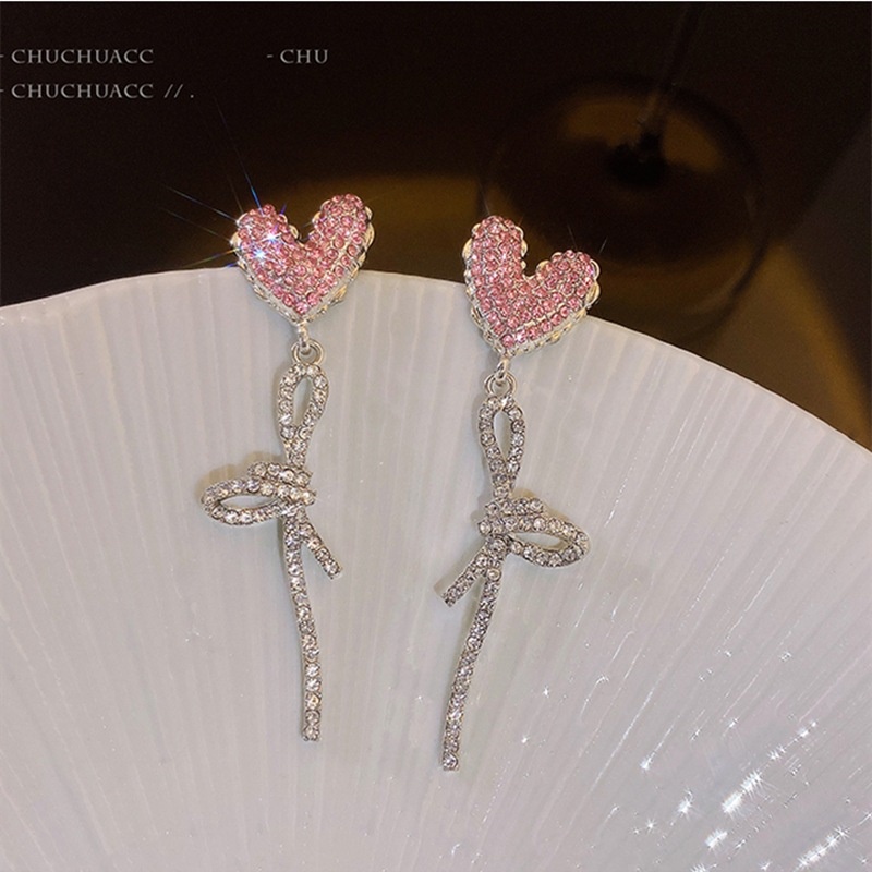 Anting Tusuk Gantung Temperament Desain Pitahatirumbai Panjang High Class Untuk Wanita