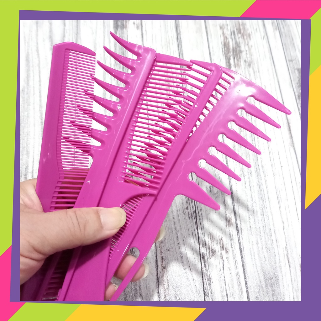 1822 / Sisir rambut salon profesional 1 set 8pcs anti static hair combs