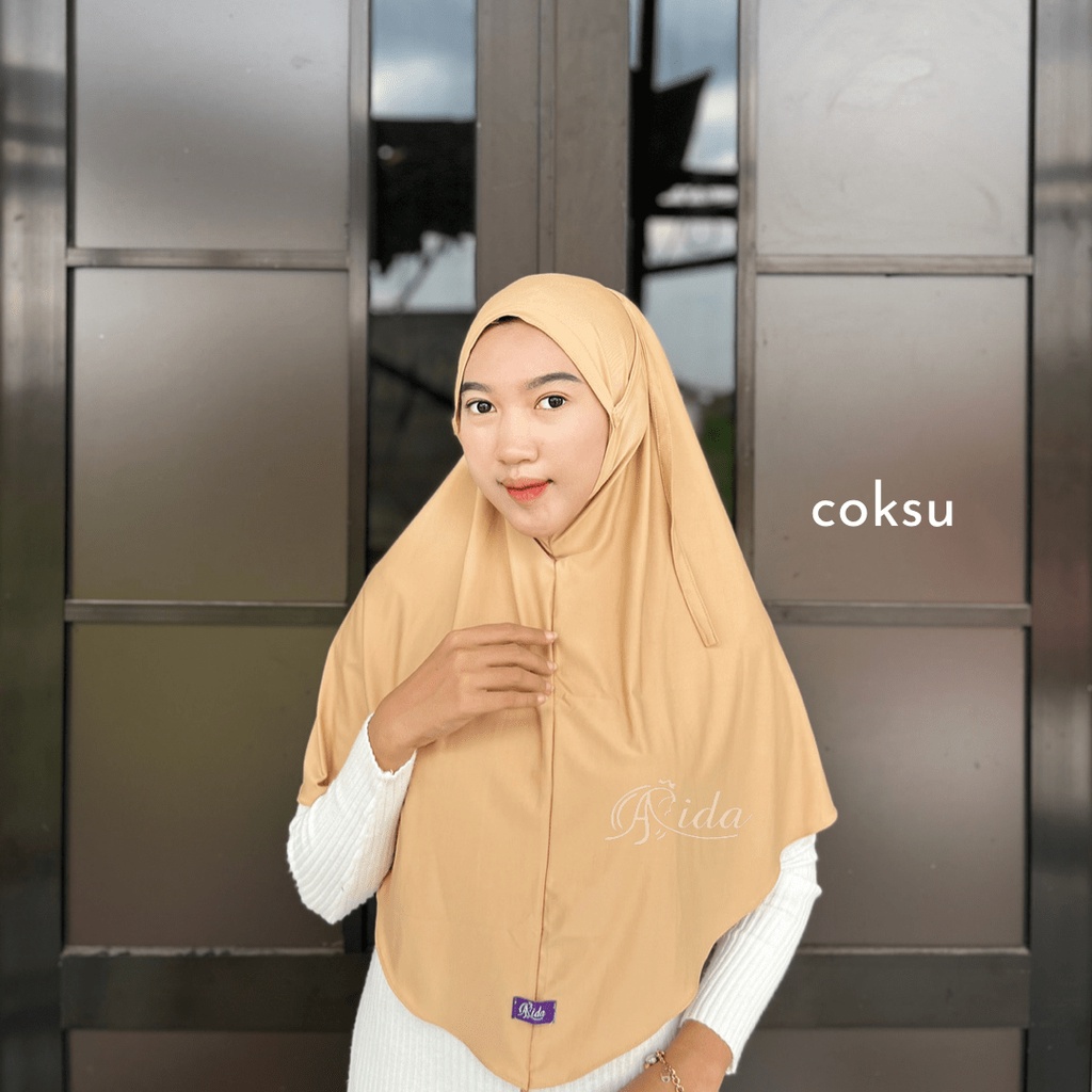 BERGO ALUNA Bergo Maryam Jersey Tali Premium