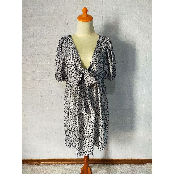 Preloved Dress Lengan Balon